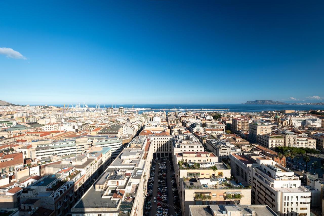 Residenze Chamur- Grattacielo Palermo Exteriér fotografie