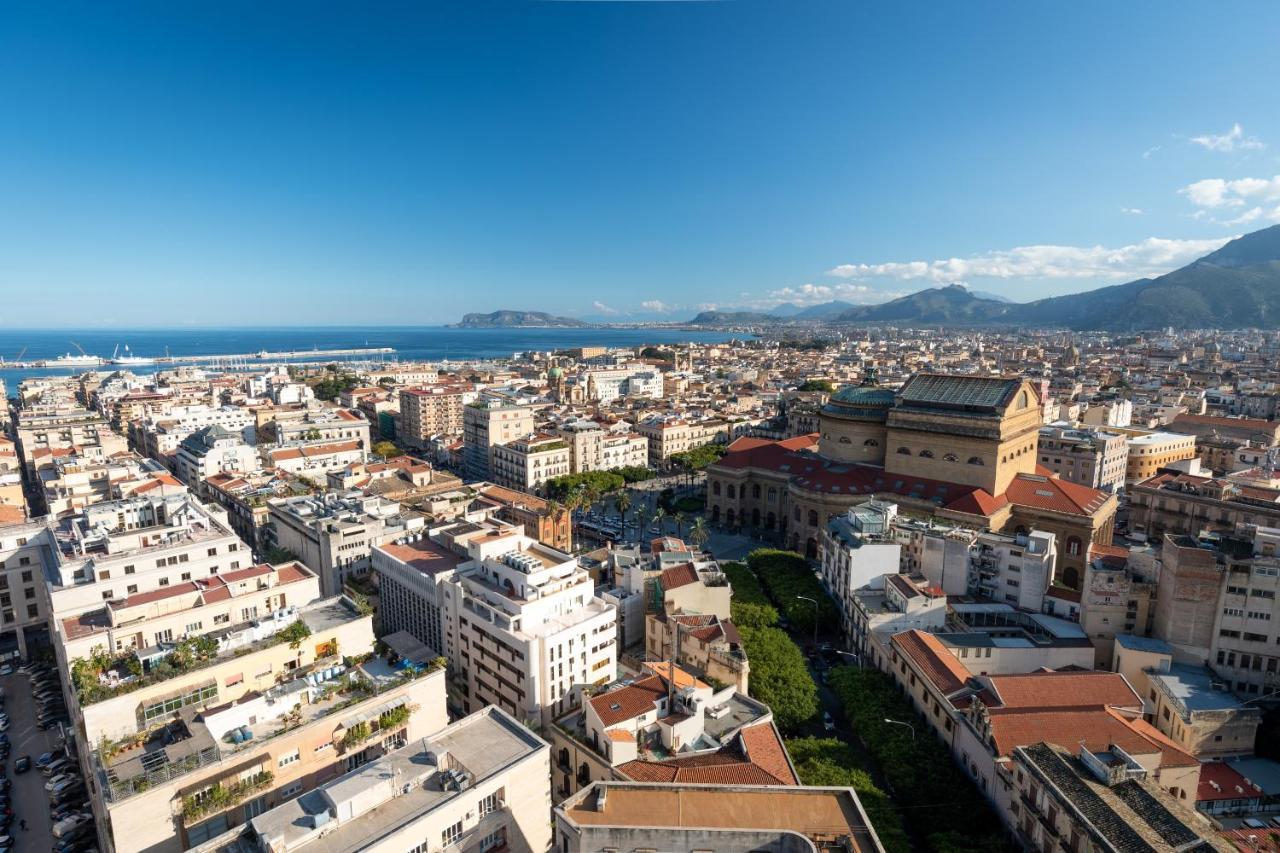 Residenze Chamur- Grattacielo Palermo Exteriér fotografie